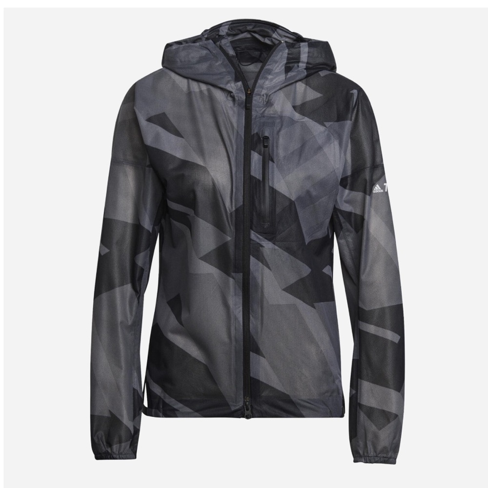 Adidas women’s Terrex Agravic Graphic Jacket Size small
